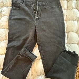 Women's black/ gray Jeans - Madewell skinny